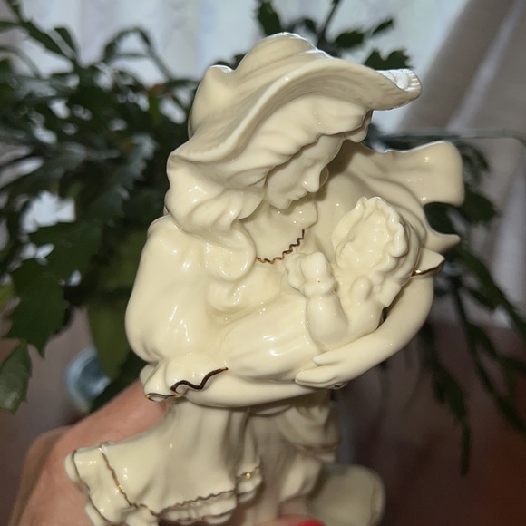 Rare San Francisco Music Box Co Maureen Drdak Porcelain Figurine Mom and Baby - Picture 6 of 9